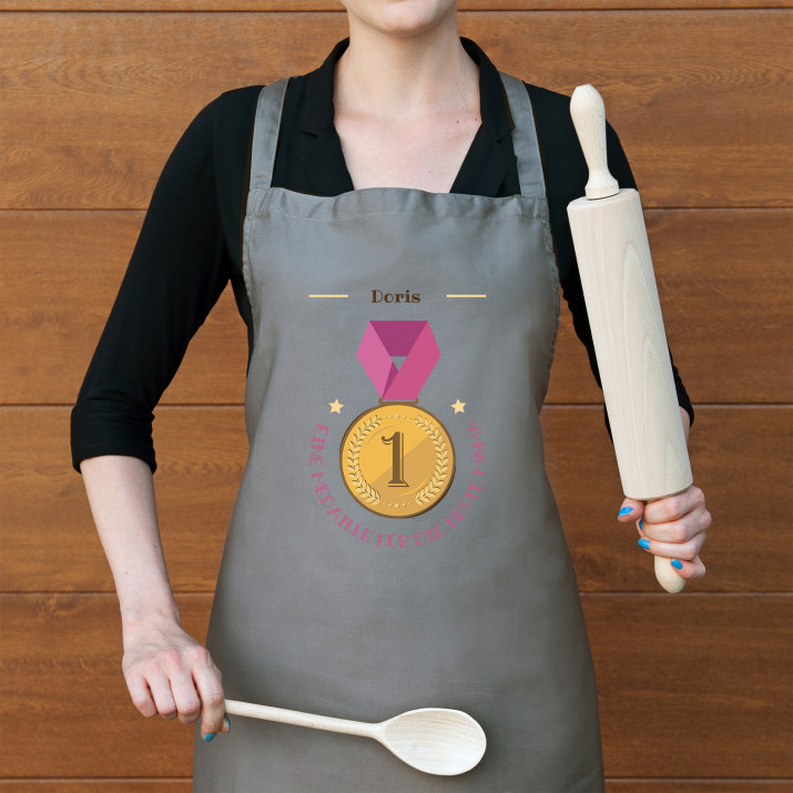 Medaille für Mama - Kochschürze
